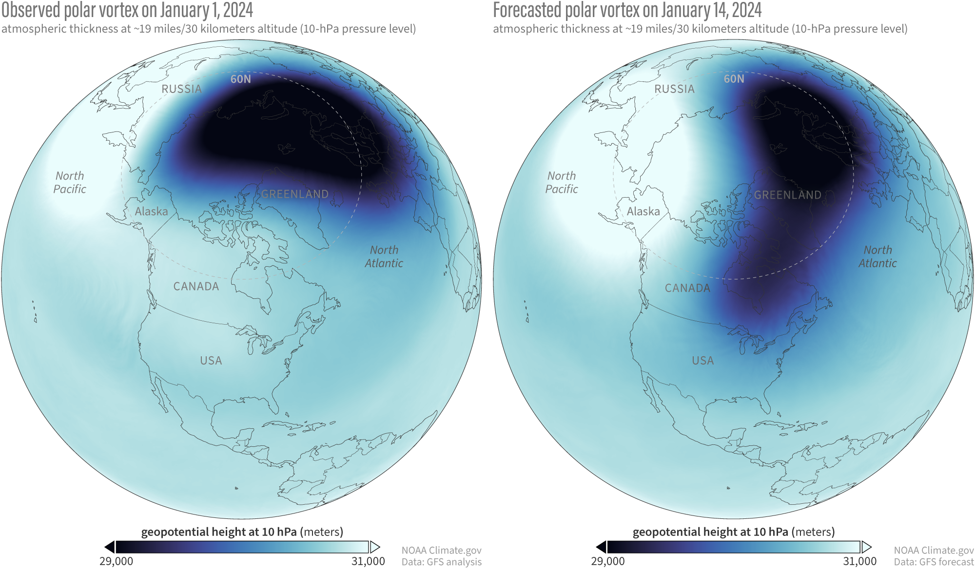 Cooking up a stratospheric polar vortex disruption NOAA Climate.gov