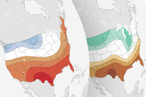 2020-21 Winter outlook leans warm and dry across southern U.S.