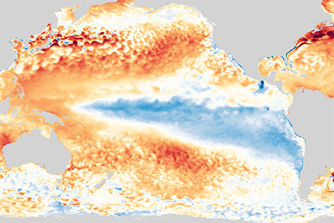 January 2021 La Niña update: remote destinations