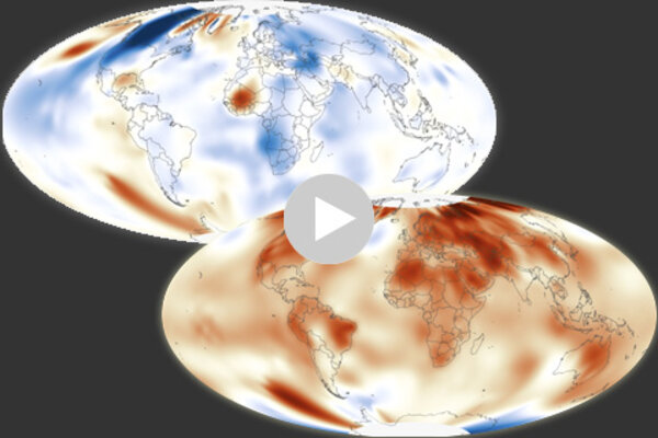 History of Earth's surface temperature 1880-2016