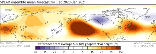 Forecast map