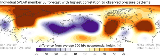 Forecast map