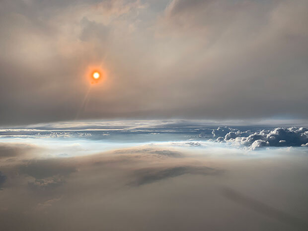 Pyrocumulonimbus cloud