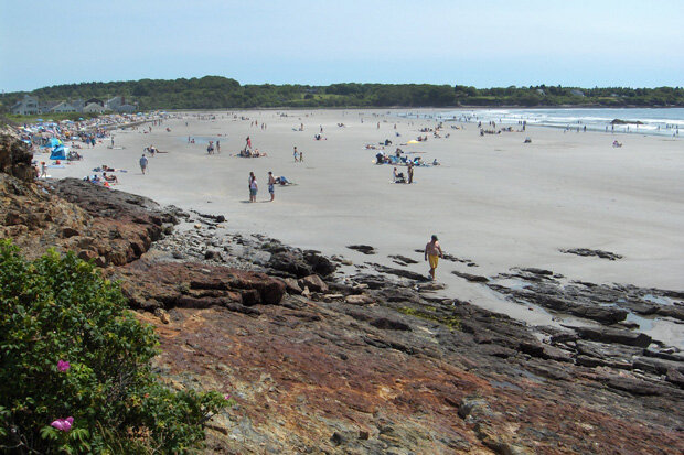 Maine beach