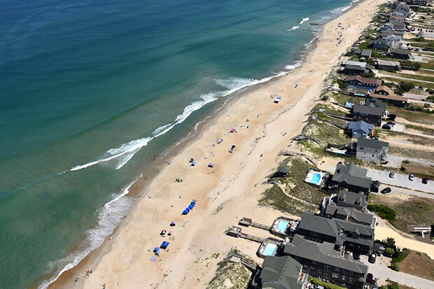 Nags Head shoreline