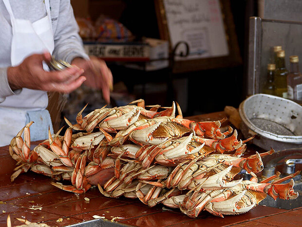 Photo depicting Dungeness Crabs in San Francisco 