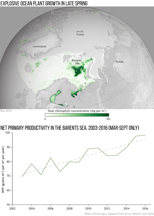 NOAA's 2016 Arctic Report Card: Visual Highlights | NOAA Climate.gov