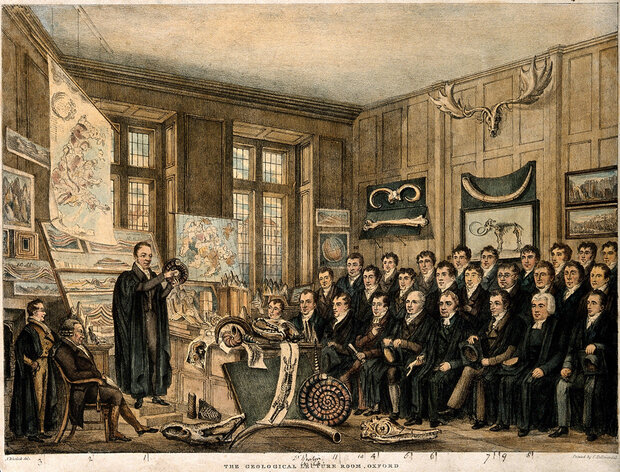 William Buckland giving a lecture