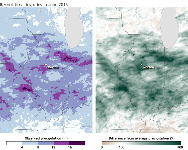 Rain map