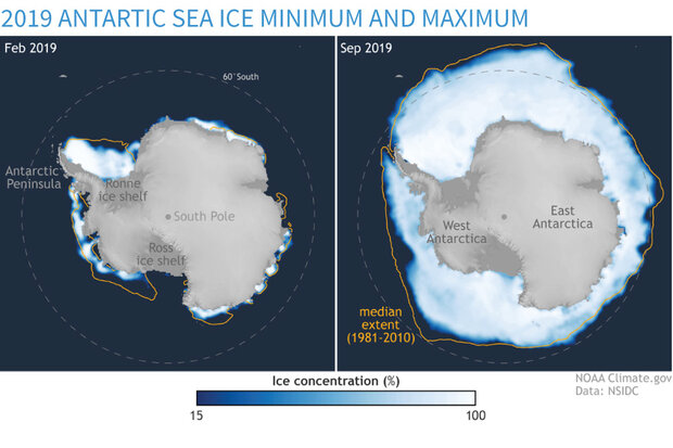 Antarctic sea ice