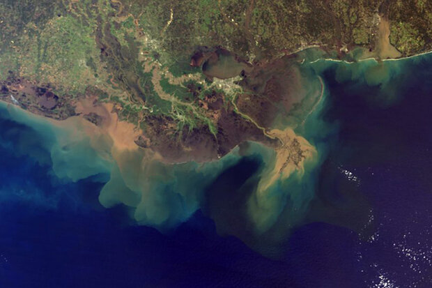 Mississippi River Delta runoff