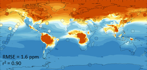 A graphic depicting the GFDL Earth System Model