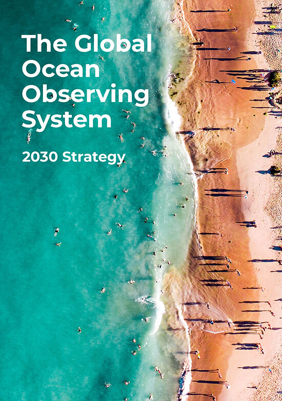A cover for The Global Ocean Observing System 2030 Strategy