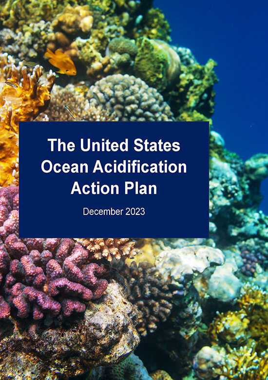 The cover for the United States Ocean Acidification Action Plan