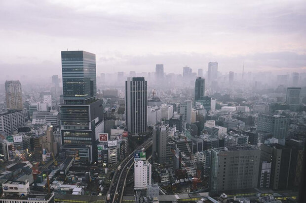 City smog photo