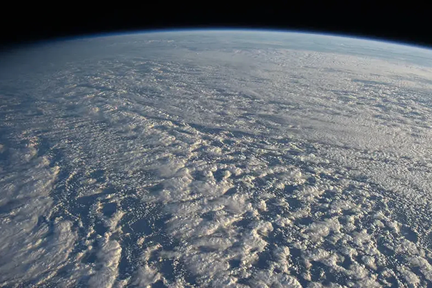 Remotely sensed image of clouds