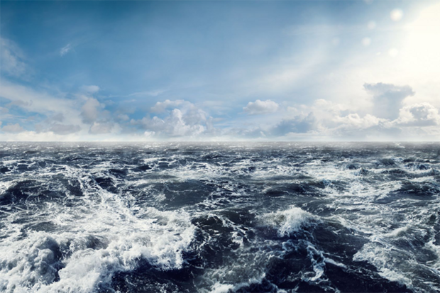 Atlantic Ocean waves