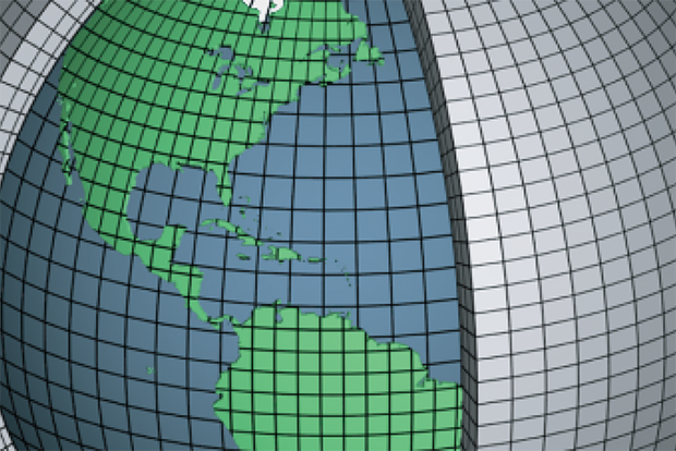 Partial globe