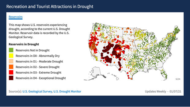 Drought.gov recreation map