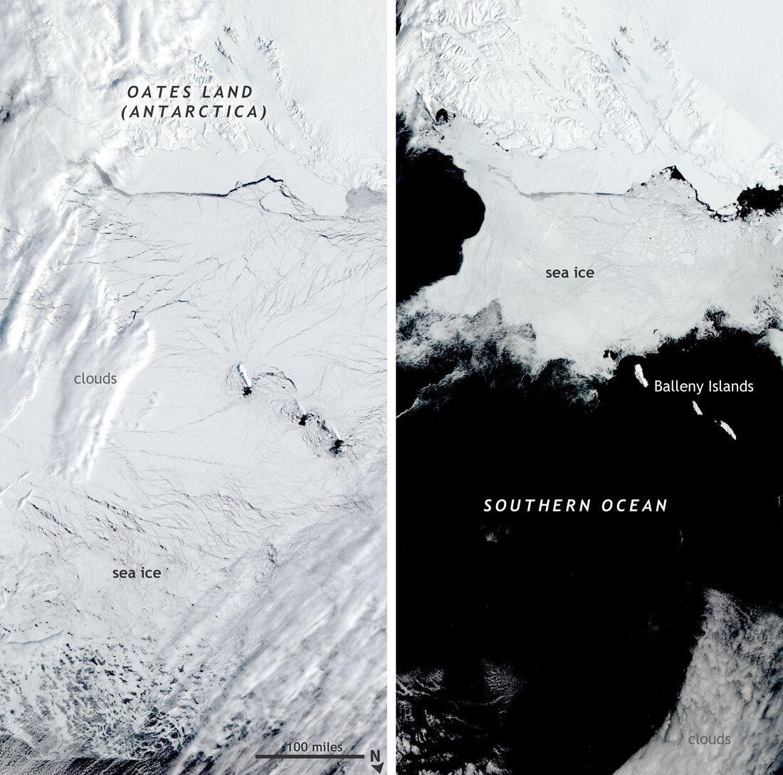 October v. January ice