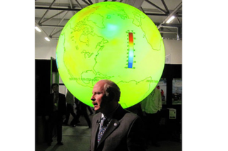 Map image for Science on a Sphere Takes U.S. Center’s Stage at COP15