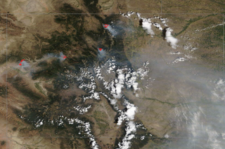 Map image for A Colorado summer: Drought, wildfires and smoke in 2020