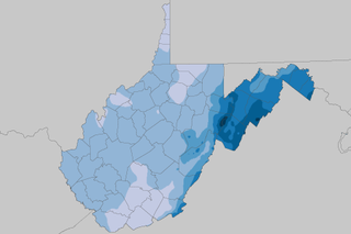 Map image for How can we call something a thousand-year storm if we don’t have a thousand years of climate observations?