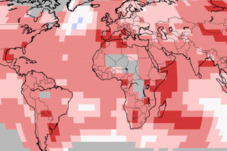 Map image for 2017 lining up to be among the three warmest years on record