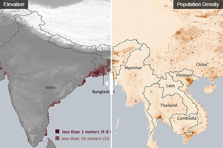 Thumbnail image for Tools & Interactives - Cyclone Mora, elevation vs population