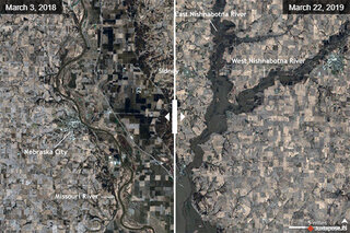 Thumbnail image for Tools & Interactives - Historic Missouri River flooding
