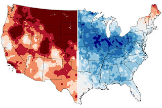 Thumbnail image for Tools & Interactives - Mapping February temperature trends