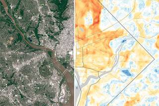 Thumbnail image for Tools & Interactives - Urban Heat Island Maps of DC and Baltimore