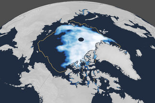 Map image for  Arctic sea ice minimum at sixth lowest extent on record in 2023