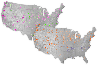 Map image for How spring plant milestones are shifting in response to changing climate