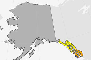 Map image for Alaska’s 2018 early fall extremes