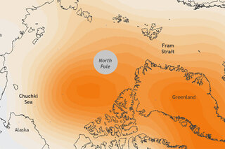 Map image for  June wind shift a little something extra behind recent Arctic ice losses