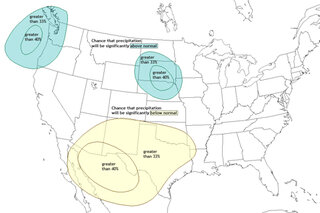 Map image for Fall 2011 Precipitation Outlook for U.S.