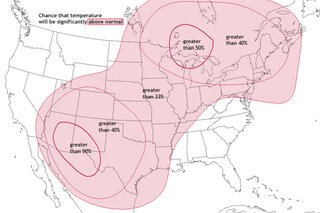 Map image for Fall 2011 Temperature Outlook