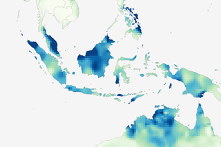 Map image for Devastating monsoon flooding from Sri Lanka to northwest Australia 