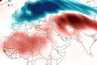 Map image for March 2013 Global Temperature Update