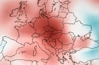 Map image for Heat hammers Europe in July and August