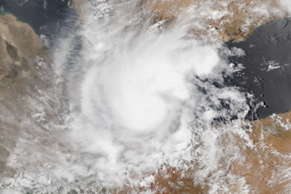 Map image for Tropical cyclone makes landfall in Somalia in May 2018