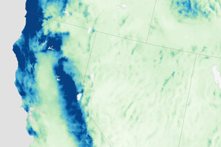 Map image for Very wet 2017 water year ends in California