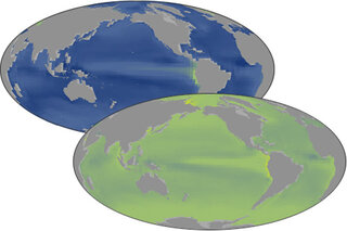 Map image for Ocean Acidification, Today and in the Future