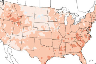 Map image for When it comes to U.S. climate, what’s normal is about to change
