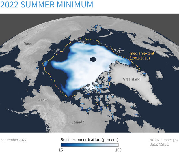 Large map image for Arctic Sea Ice