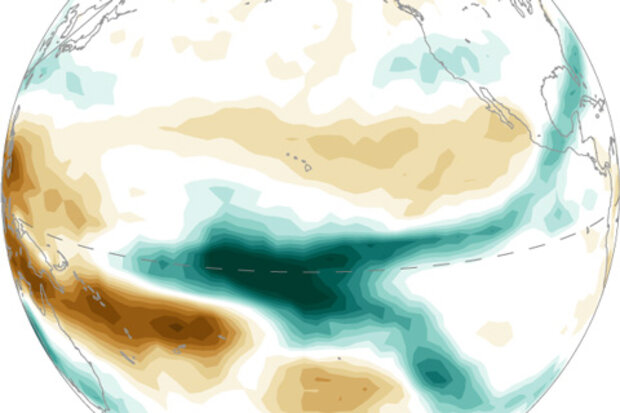 El Nino clouds and rainfall, El Nino 1997/98, El Nino 2015/2016