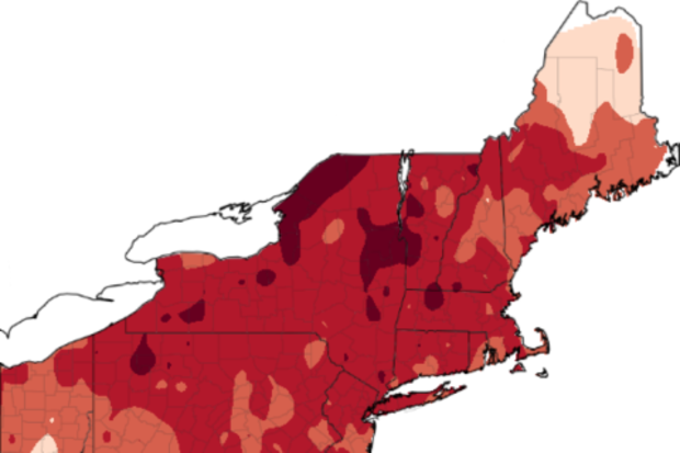 February temperature in 2012