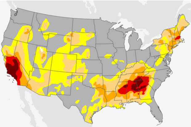 US Drought Monitor for Nov 15, 2016