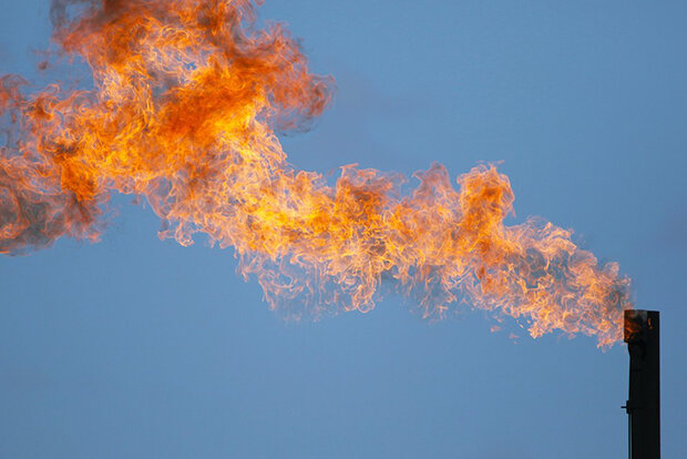 Gas flare photo